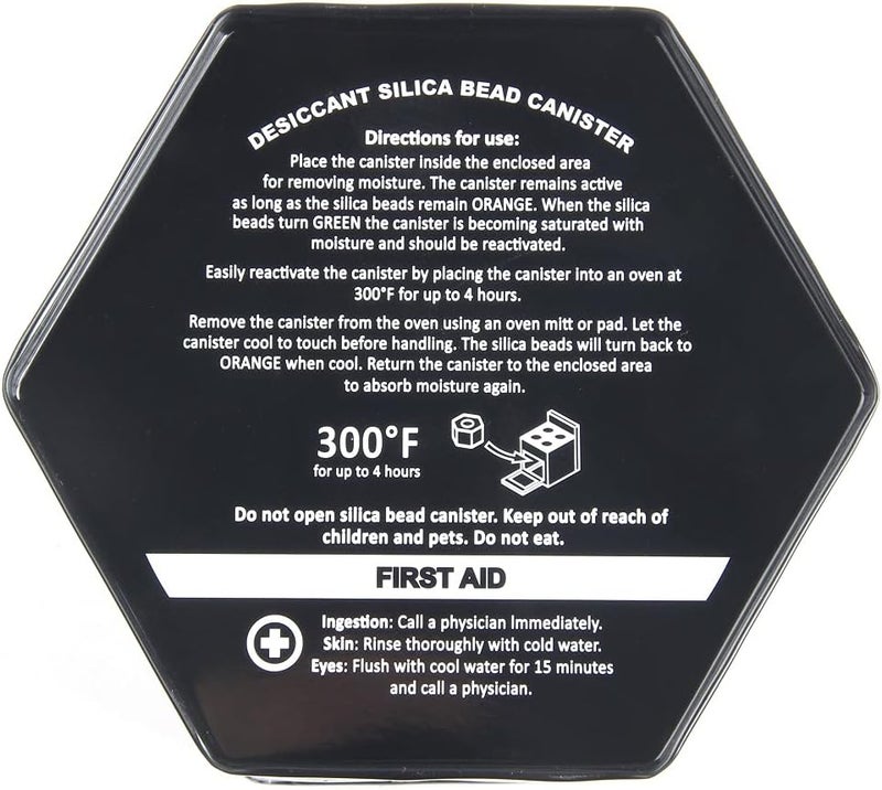 FULLBOW Gun Safe Dehumidifier, Moisture Absorbers for Safe, Storage, Closets & Cabinets, 750G Silica Gel Desiccant Dehumidifier (2 Units) - Image 4